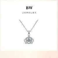 ราคา Jewelry สร้อยคอแฟชั่น สร้อยคอผู้หญิง หรูหรา สร้อยคอเพชร สร้อยคอทรงมงกุฎ ✨BWX025 ของขวัญให้แฟน (1732475990563063780)