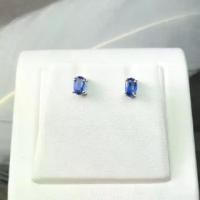ราคา Kyanite Earring ต่างหูพลอยไคยาไนท์ ต่างหูเงินแท้925 ประดับพลอยไคยาไนท์ (1729466426342017562)