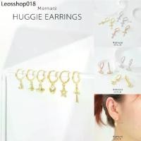ราคา Motta Earring ต่างหูห่วงชุบทองคำขาวมีจี้ ดีไซน์จี้น่ารัก (1732173019508541118)
