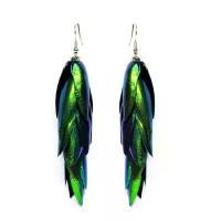 ราคา ต่างหูปีกแมลงทับ เครื่องประดับ ใส่ได้ทุกโอกาส น้ำหนักเบาใส่สบายใส่แล้วไม่ทำให้เจ็บหู earring จัดส่งเฉพาะจุด (1732082899168298830)