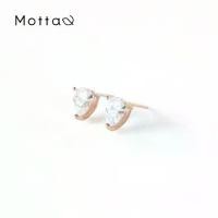 ราคา Motta Earring ต่างหูติดหูชุบทองคำขาว เพชรเม็ดเดียวทรงหยดน้ำ (1732463172628219688)