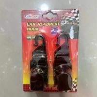 ราคา ตะขอแขวนของ ที่แขวนของในรถยนต์ ทีาแขวนของหลังเบาะรถยนต์ Car headrest hook 2 ชิ้น (1732348193513899822)