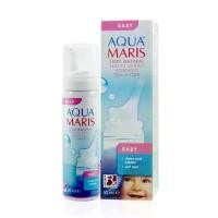 ราคา Aqua Maris Baby Nasal Spray สเปรย์พ่นจมูก สำหรับเด็กเล็ก น้ำเกลือพ่นจมูก น้ำเกลือล้างจมูก 50 มล. 1 ขวด สวัสดิการสด (1732185662007510483)