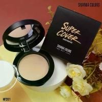 ราคา ￼ HF201 Sivanna Colors Super Cover Two Way Cake Powder แป้งผสมรองพื้น (1732467861739570939)
