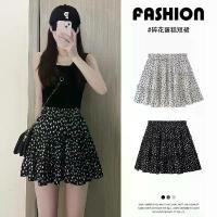 ราคา Spring 2025 New Floral Skirt Women Cake Skirt Short A Line Chiffon (1732285757723084122)