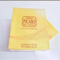 ราคา พร้อมส่งSUPER PICASO PLUS VITAMIN E UV TWO WAY POWDER CAKE แป้งซุปเปอร์ พีคาโซ่ (1731549998337197375)