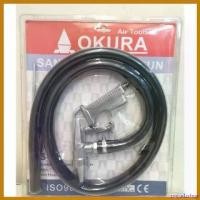 ราคา prejudzshop แบบพกพา ปืนพ่นทราย OKURA.PS-01 Sand Blasting Gun (1730517681261742279)