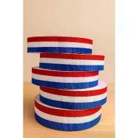 ราคา เทป ริบบิ้นผ้าลายธงชาติ ribbon พิมพ์ลายธงชาติ มี 4 ขนาด ยกม้วน 50 หลา จำนวนเยอะกว่าที่อื่น สินค้าขายดี (1732294575918843860)