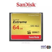 ราคา ของแท้ 100% SanDisk Extreme CF Card 64GB อ่าน 120MB/s เขียน85MB/s (SDCFXSB_064G_G46) เมมโมรี่ การ์ด แซนดิส กล้องโปร มิลเลอร์เลส DSLR (1732161817144362806)