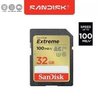 ราคา SanDisk Extreme SDHC Card 32GB ความเร็ว อ่าน 100MB/s เขียน 60MB/s (SDSDXVT-032G-GNCIN) สินค้าแนะนำ (1732083619995485316)