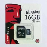 ราคา Kingston Memory Card Micro SD SDHC 16GB Class 10 คิงส์ตันเมมโมรี่การ์ด (1732290202509412325)