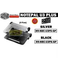 ราคา CODCOOLING PAD (พัดลมรองโน๊ตบุ๊ค) COOLER MASTER NOTEPAL U3 PLUS (3 Fan) มี 2 สี BLACK (R9-NBC-U3PK-GP) | SILVER (R9-NBC-U3PS-GP) ประกัน 2 ปี ของแท้ประกันศูนย์TikTok (1732347474845205700)