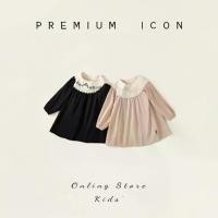 ราคา （COD）Hania kidsพร้อมส่งเสื้อลายลูกไม้ สไตล์ตะวันตก เกาหลี สําหรับเด็กผู้หญิง-K3134545 (1732423570119362307)