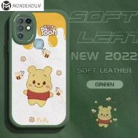 ราคา เคสโทรศัพท์สำหรับ Infinix Hot 10 Infinix Hot 10 Play Infinix Hot 10S Infinix Hot 10S NFC เคสบางเฉียบผิวรู้สึกการ์ตูนหมีพูห์เคสหนังด้านหลังซิลิโคนนิ่มหนัง PU เคสโทรศัพท์ (1729616691191778238)