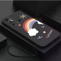 ราคา เคสสำหรับ Infinix Hot 11 Hot 11S/Hot 11 Play/Hot 11S เคสโทรศัพท์สายรุ้ง NFC เคสโทรศัพท์แบบนิ่ม เคสป้องกันเรียบ ดีไซน์ใหม่ (1729651846779537774)