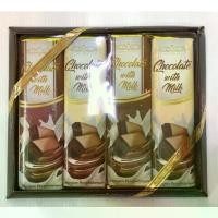 ราคา COD. [ส่งฟรี] [พร้อมส่ง] [จัดส่งทันที] ช็อกโกแลตนมผสมอัลมอนด์HER WEI Almond with Milk Chocolateขนาด4แท่ง COD. [ส่งฟรี] [พร้อมส่ง] [จัดส่งทันที] (1732449003411310148)