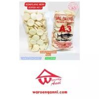 ราคา Indonesia Kerupuk Kemplang A3 Tenggiri Mini Super / Crackers Palembang A3 Mini Super Mackerel Fish 250 gram จัดส่งเฉพาะจุด (1731773085373925159)