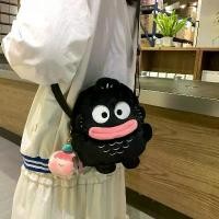ราคา กระเป๋าสะพายข้าง, การ์ตูนน่ารัก Ugly Fish Monster วัสดุผ้า, การออกแบบ 3D Big Mouth, เหมาะสำหรับโทรศัพท์มือถือ, กระเป๋าสะพายข้าง (1731612303071086126)