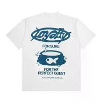 ราคา เสื้อยืดเนื้อนุ่มสบายผิว เสื้อยืดคอตตอนเนื้อนุ่ม เสื้อยืด LOYALTY เสื้อยืด FISH WHITE Essential Athletic เสื้อยืดสไตล์วันหยุด (1732083155377751619)