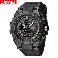 ราคา นาฬิกาอิเล็กทรอนิกส์, Decathlon Esso, Jam Tangan Bonia Murah, Jam Tangan Siti Nurhaliza, Smael, Smael, โลหะผสมใหม่, นาฬิกาผู้ชายกลางแจ้ง, มัลติฟังก์ชั่น, กันน้ำ, เรืองแสง, นาฬิกาสปอร์ต, Jam GSHock (17