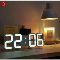 ราคา นาฬิกาดิจิตอล LED นาฬิกาปลุกไฟฟ้า LED ไฟกลางคืน3D สไตล์เกาหลีโฮโลแกรมตกแต่งติดผนังนอร์ดิกที่ Jam Tangan Digital ระเบิดได้แบบสามมิติ (1731071285438482463)