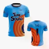 ราคา เสื้อยืด Space Jam TUNE SQUAD, แขนสั้น, สำหรับผู้ชาย, แห้งเร็ว, เสื้อ, ปี 2025 (1732136523095313331)