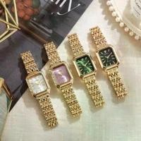 ราคา นาฬิกาควอทซ์สแตนเลส, แฟชั่นสี่เหลี่ยม, สไตล์ลำลอง, สำหรับสุภาพสตรี, Jam Tangan Wanita magnet white jam นาฬิกา ข้อ มือ ผู้ หญิง patak (1731722136409967116)