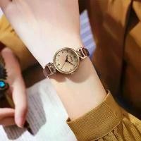 ราคา นาฬิกาแฟชั่นสายเข็มขัดผู้หญิง ขนาดเล็ก ดีไซน์แผ่นดิสก์ละเอียด นาฬิกา ข้อ มือ ผู้ หญิง patak นาฬิกา คิตตี้ ของ แท้ ฬิกา jam (1731828086321351604)