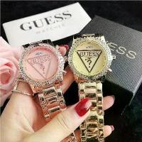ราคา บล็อกบัสเตอร์ Guess Diamond สายสแตนเลส นาฬิกาผู้หญิง Lady Caual Quartz Watch Wanita Jam Tangan (1731900613788599402)