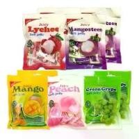 ราคา [ยกลังมี 50 ห่อ] เยลลี่ผลไม้ juicy Solf jelly 100กรัม รสผลไม้ 6รส เยลลี่อวกาศ แท้ (1730054185262942972)