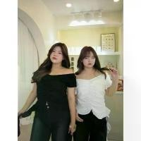 ราคา กดให้ทันน้าา!!Jelly basic topเสื้อผ้ายืดฟิลแมงกระพรุนใส่ซัมเมอร์นี้สาวอวบใส่แล้วหุ่นสลิมสวย100% สินค้าขายดี (1731568358805243253)