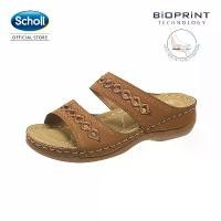 ราคา รองเท้าแตะแบบสวม Scholl สำหรับผู้หญิง รุ่น 1f-2318 โทนสีน้ำตาล เหลือง และน้ำเงิน รองเท้าทรงซ้อ รองเท้า jelly bunny รองเท้า ผู้ หญิง ขนปุย รองเท้า แกะลาย (1731532671016208602)