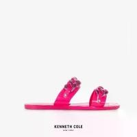 ราคา KENNETH COLE รองเท้าแตะผู้หญิง รุ่น NAVEEN CHAIN JELLY สีชมพู ( SAN - KLF107903-662 ) (1730273774941014395)