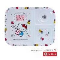 ราคา Srithai Melamine ถาดหลุม เมลามีน ลายKitty summer fruits T 6044-10.5 ขนาด 10.5 นิ้ว คลังสินค้า (1731753930589111573)