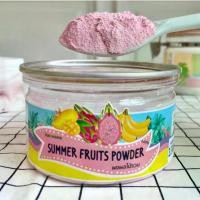 ราคา ผงผลไม้รวม (Summer Fruits) แก้วมังกรสีแดง กลัวยหอมทอง มะม่วงน้ำดอกไม้ (1729616542467001029)