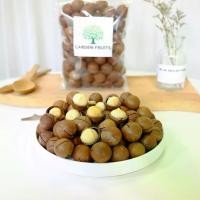 ราคา Macadamia Whole With Shell Roasted แมคคาเดเมียนัทแบบมีเปลือกอบธรรมชาติพร้อมทาน (พร้อมที่แกะเปลือก) อร่อย!! By Garden Fruits (1729589079919004646)