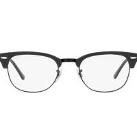 ราคา กรอบแว่นตา Rayban Optic Clubmaster RX5154 8232 Grey on Black (1732226236518532272)