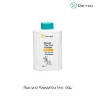 ราคา [จัดส่งทันที] แป้งเดอร์มิสท์ 100 กรัม(ฝาสีเขียว 1 กระปุก)Dermist Rice&Tea Tree Powder(ราคาแป้งจะปรับขึ้นวันที่ 1 ก.ค.68 นี้นะคะ) (1732485684786661032)