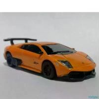ราคา Mollyter สินค้าขายดี โมเดลรถ UCC Lamborghini Collection Murcielago LP 670-4 SV Scale 1:72 Kyosho Orange ขนาด 6.8 X 3.3 CM (1732448773195924994)