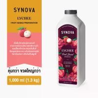 ราคา น้ำผลไม้เข้มข้น SYNOVA : ซอสลิ้นจี่เข้มข้น Lychee Fruit Based Preparation (Btl-1 L.) (1729573892221405671)
