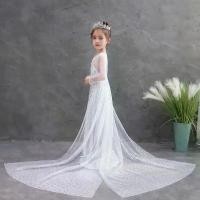 ราคา ❤◆ ใหม่ Frozen 2 ชุดเจ้าหญิงเอลซ่า ชุดเจ้าหญิงเอลซ่า ชุดเจ้าหญิงเลื่อมสีขาว ชุดยาวเอลซ่า ชุดฮาโลวีน เสื้อผ้าสร้างแบบจำลองสำหรับเด็ก ชุดวันเกิด (1729784476056521209)