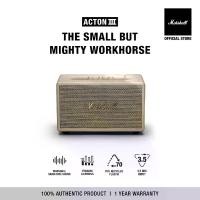 ราคา Marshall ลำโพงบลูทูธ - Acton III BLUETOOTH Cream (1729587724730730526)