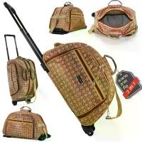 ราคา [COD] BAGS BKK กระเป๋าเดินทาง กระเป๋าถือ กระเป๋าล้อลาก กระเป๋าสะพาย 3in1 ขนาด 20-24 นิ้ว Classic Code F6614 (Cream) (1732461897850848796)