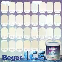 ราคา สีทาบ้าน 18 ลิตร Beger สีครีม กึ่งเงา Beger ICE สีทาภายนอกและใน เช็ดล้างได้ กันร้อนเยี่ยม เบเยอร์ ไอซ์ (1731320501096712232)