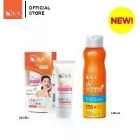 ราคา sjw382swshop ใช้งานได้ [SUMMER SET] KA UV WHITENING SOFT CREAM SPF 50+ PA++++ 30g + KA UV Extreme Protection Spray SPF50+ PA++++ 100 ml. (1731945797986191239)