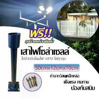 ราคา Certified productsขาไฟโคมไฟถนน ทรงตัว I เเบบตั้งหัวเสา (สำหรับโคมถนนโซล่าเซล UFO) ขาไฟ เสาไฟโซล่าเซลล์ สูง50CM (1731895671193175358)