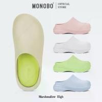 ราคา จัดส่งถึงบ้าน MONOBO รุ่น Marshmallow High รองเท้าแตะแบบสวมแฟขั่น 100% (1731292552207304346)