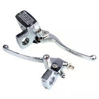 ราคา 2PCS Motorcycle Handle Brake Pump Clutch Hydraulic Brake Master Cylinder for Honda CB400SF CB250 มอเตอร์ไซค์ (1730546668150425656)