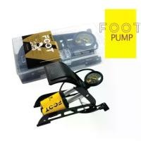 ราคา พร้อมส่งจากไทย WINN สูบลมแบบเท้าเหยียบ สูบจักรยาน สูบลมกระบอกคู่ Foot Pump (1732041431485351028)