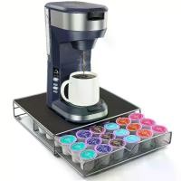 ราคา ที่ใส่แคปซูลกาแฟ แบบลิ้นชัก 1 ชิ้น สำหรับเดสก์ท็อปที่บ้าน ชั้นวางแคปซูลกาแฟ สามารถรองรับแคปซูล K-CUP 36 แคปซูล ถ้วย ชั้น เครื่องมือ ช่าง กล่อง จุ่ม ชินจัง 52 toy (1732327742519281422)